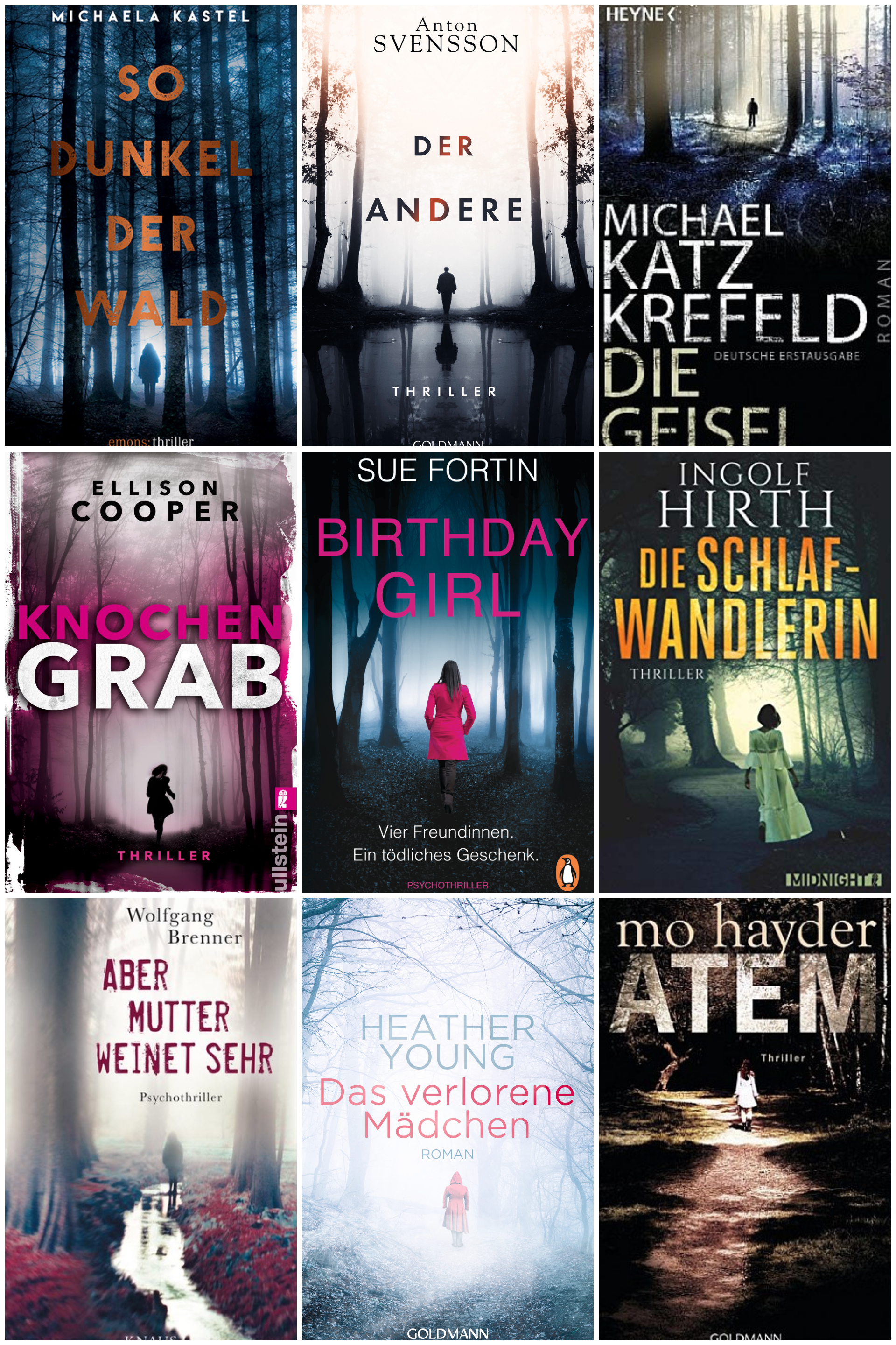 Menschen in Wäldern, die sie besser nicht betreten hätten