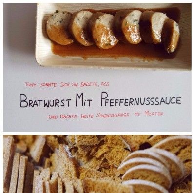 Essen aus Büchern: Bratwurst mit Pfeffernußsauce aus Thomas Manns „Buddenbrooks“