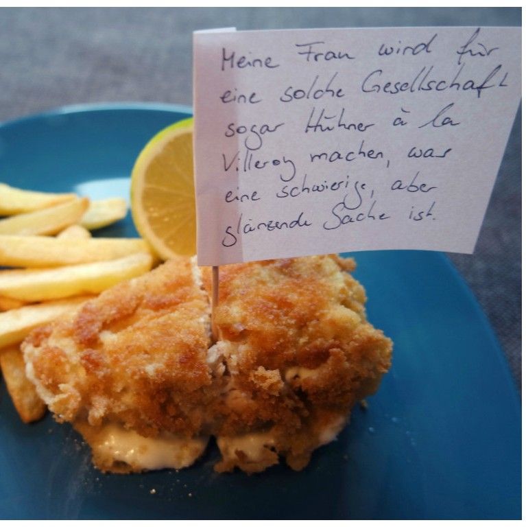 Essen aus Büchern: Huhn  à la Villeroy aus Heinrich Manns „Die kleine&nbsp;Stadt“